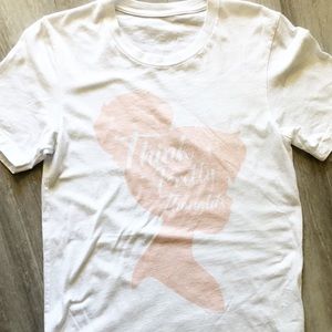 Tinkerbelle Silhouette “Think Pretty Thoughts” Tee